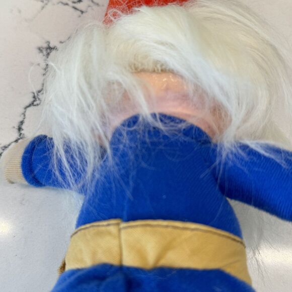 Vintage 1978 Knickerbocker Gnome Plush 8" Rubber Head Elf Christmas 70s - Picture 10 of 15